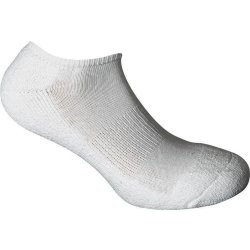 Dri-Tech Socks No Show White M