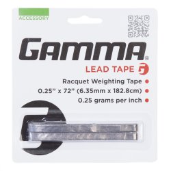Gamma Lead Tape 1/4" Small Version