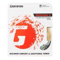 Gamma Tennisstring Live Wire Professional 12,2 m Set 18