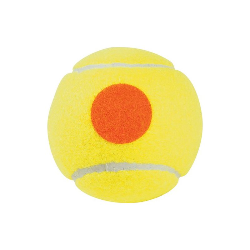 Jaune et Rouge Speeron Lot de 12 balles de Tennis 77 mm Niveau d/ébutant