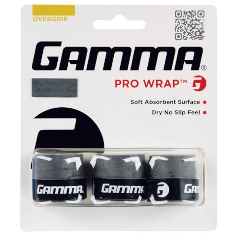 Gamma Übergriffband Pro Wrap Overgrip 3er-Pack Weiß 