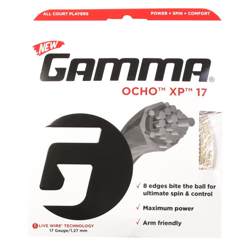 Gamma Tennissaite Ocho XP 12,2 m Set 17 (1.27 mm)
