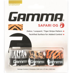 Gamma Overgrip Safari 3-Pack