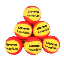 Gamma Tennisball Schaumstoff Revolution 12er-Pack