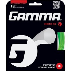 Gamma Tennisstring Moto 12,2 m Set Lime 18 (1.14 mm)