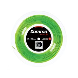 Gamma Cordage de Tennis Moto 100 m Rouleau Lime 18 (1.14 mm)
