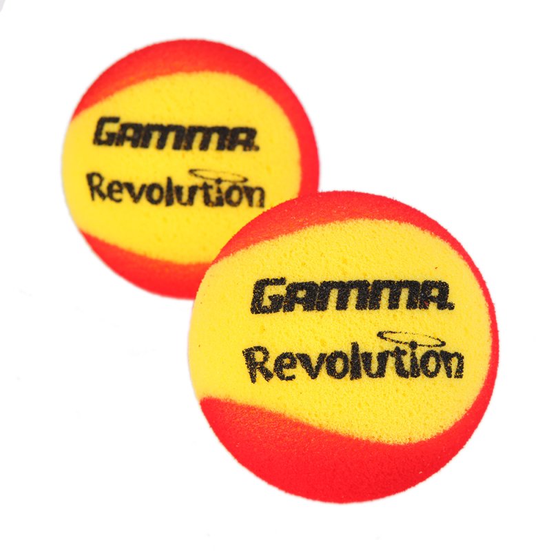 Gamma Tennisball Schaumstoff Revolution 2er-Pack