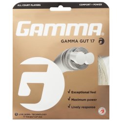 Gamma Cordage de Tenis Gut 12,2 m Set 17 (1.27 mm)