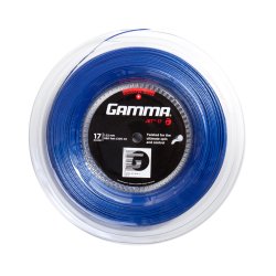 Gamma Cordajes de Tenis Jet 17 (1,22 mm) azul 200 m Bobing