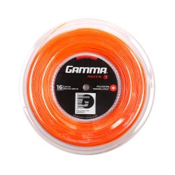 Gamma Tennisstring Poly Z 16 (1.30 mm) Orange 200 m Reel