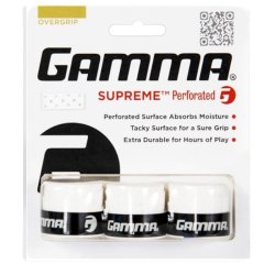Gamma Übergriffband Supreme Perforated Overgrip 3er-Pack