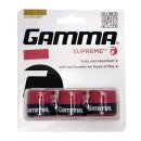 Gamma Sobregrip Supreme 3-Pack Rojo
