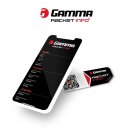 Gamma Racket Info, 2 Besaitungsaufkleber - QR Sticker...