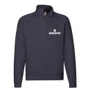 Gamma Tennis Premium Zip Neck Sweatshirt, Dunkelblau