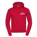 Gamma Tennis Authentic Hooded Sweat, Rouge