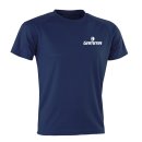 Gamma Tennis Aircool T-Shirt, Navy Blau XS