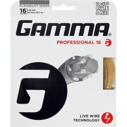 Gamma Tennissaite Live Wire 12,2 m Set 16 1.32 mm 