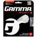 Gamma Tennissaite Moto Soft 12,2 m Set 17 (1.24 mm) Dunkelgrau