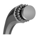 Gamma Tennissaite Ocho TNT Rx 12,2 m Set 17 (1.25 mm) Natur