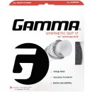 Gamma Tennissaite Synthetic Gut mit WearGuard 12,2 m Set 17 (1.27 mm) Schwarz
