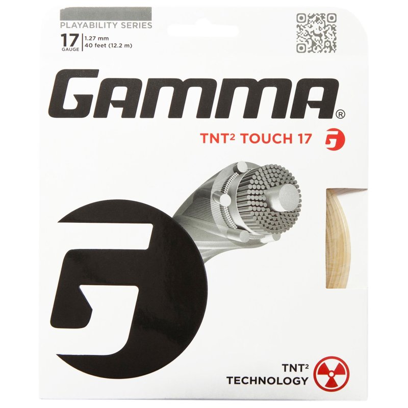 Gamma Tennissaite TNT² Touch 12,2 m Set 17 1.27 mm 