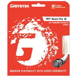 Gamma Tennissaite TNT²  React Pro 12,2 m Set