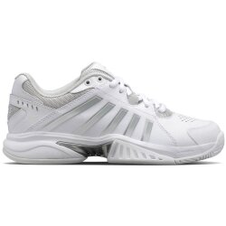 K-Swiss Tennisshoe Receiver V White/Silver - Women UK 7.5 (EU 41.5)