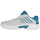K-Swiss Chaussure de tennis Hypercourt Express 2 Moquette Blanc/Bleu - Homme UK 13.0 (EU 49.0)