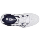 K-Swiss Chaussure de Tenis Receiver V Carpet Blanc/Bleu - Homme UK 8.5 (EU 42.5)
