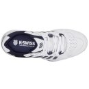 K-Swiss Chaussure de Tenis Receiver V Carpet Blanc/Bleu - Homme UK 9.0 (EU 43.0)