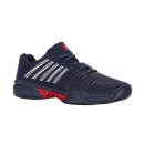 K-Swiss Zapato de Tenis Express Light 3 HB azul oscuro/rojo - Hombres UK 7.0 (EU 41.0)
