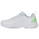 K-Swiss Tennisschuh Court Express 2 Clay weiß/hellblau/grün - Damen