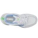 K-Swiss Tennisschuh Court Express 2 Clay weiß/hellblau/grün - Damen