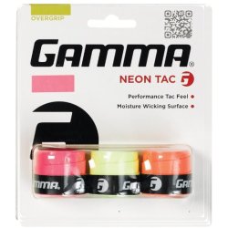 Gamma Overgrip Neon Tac 3-Pack (assorted)