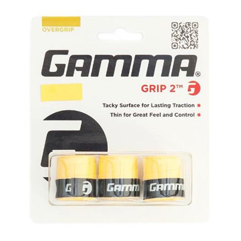 Gamma Übergriffband Grip 2 Overgrip Gelb