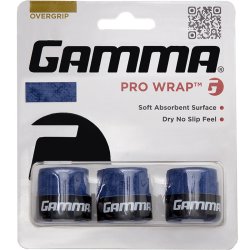 Gamma Übergriffband Pro Wrap Overgrip 3er-Pack Blau