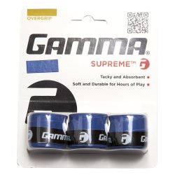 Gamma Übergriffband Supreme Overgrip 3er-Pack Blau