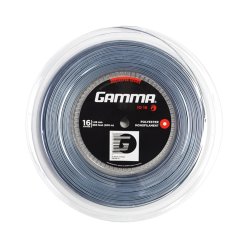 Gamma Tennissaite iO 16 (1.28 mm) Silber 200 m Rolle