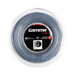 Gamma Cordajes de Tenis iO 18 (1.18 mm) Plata 200 m Bobina
