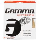 Gamma Tennissaite Live Wire XP 12,2 m Set 16 (1.32 mm) Natur