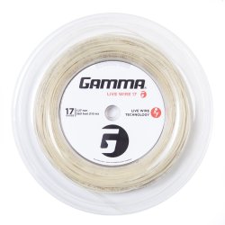 Gamma Cordajes de Tenis Live Wire 17 (1.27 mm) 110 m Bobina