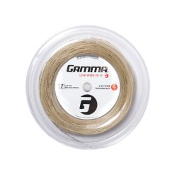 Gamma Tennisstring Live Wire XP 17 (1.27 mm) Natural 110 m Reel