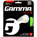 Gamma Tennissaite Moto 12,2 m Set 17 (1.24 mm) Lime