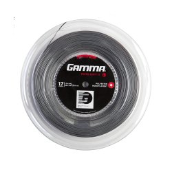 Gamma Tennissaite Moto Soft 17 (1.24 mm) Dunkelgrau 200 m Rolle
