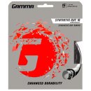 Gamma Tennissaite Synthetic Gut mit WearGuard 12,2 m Set 16 (1.30 mm) Schwarz